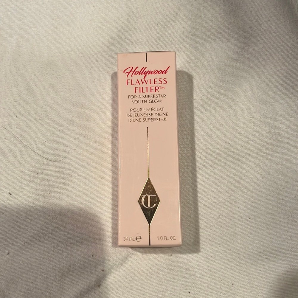 Brand new inbox, CHARLOTTE TILBURY, Hollywood, flawless filter, shade eight